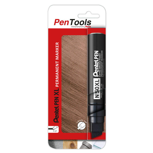 Pentel PenTool Permanentmarker schwarz 7,0 - 17,0 mm | N50XL-PRO1AEU
