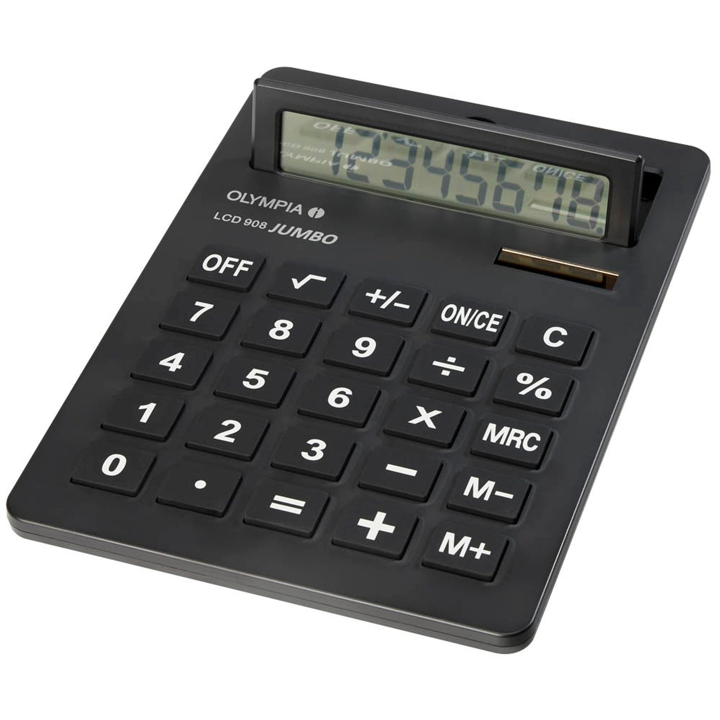 OLYMPIA LCD-908 Jumbo Tischrechner schwarz | 4689