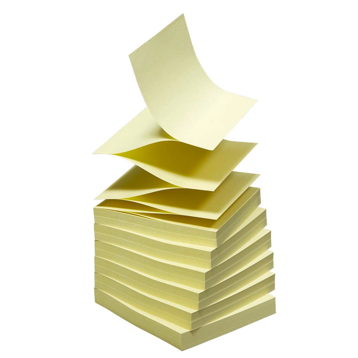 Post-it® Recycling Z-Notes Haftnotizen R3301B gelb, 6 Blöcke | R330-1B | 1 Pack = 6 Blöcke