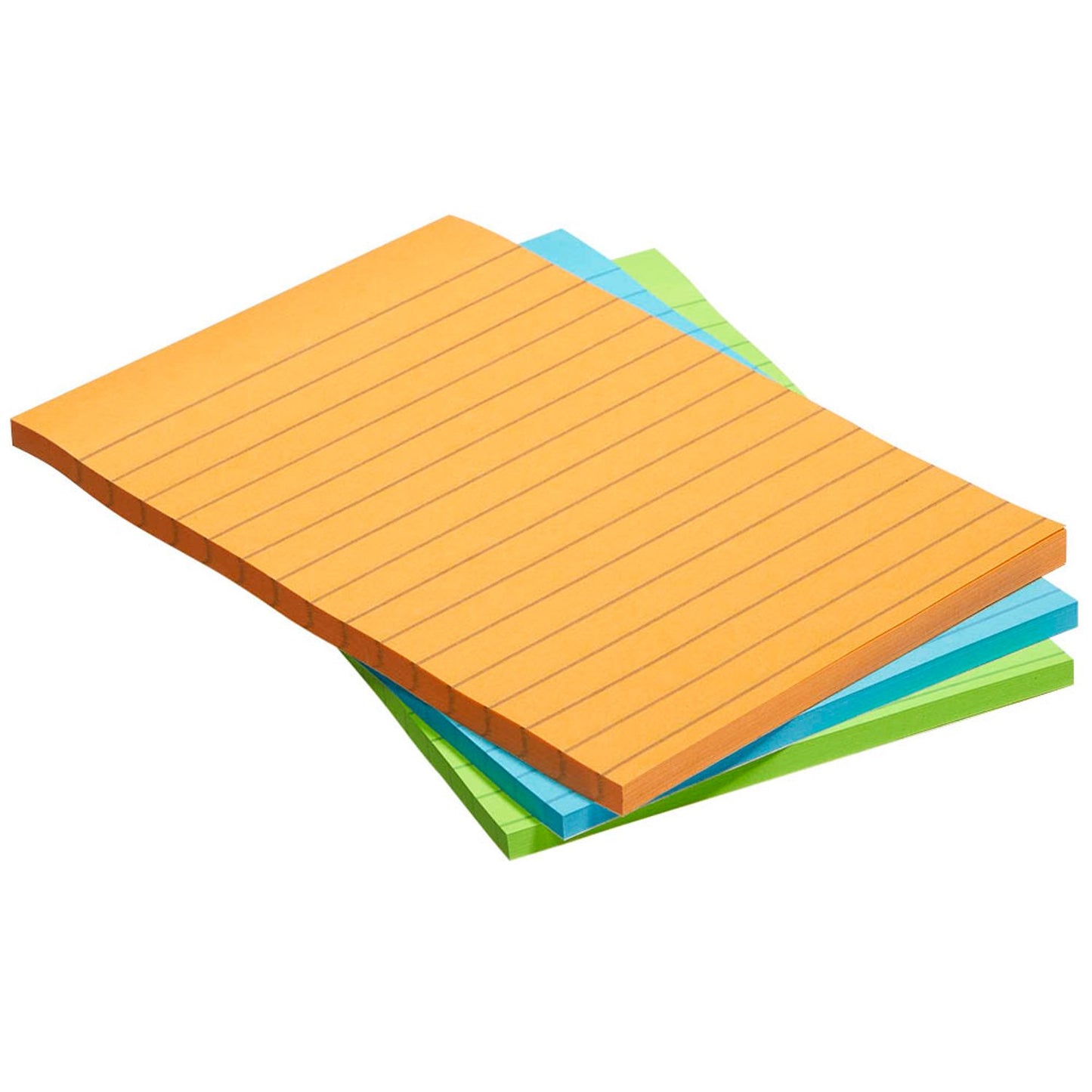Post-it® Super Sticky Haftnotizen extrastark 46453SSA farbsortiert, 3 Blöcke | 7100234638 | 1 Pack = 3 Blöcke