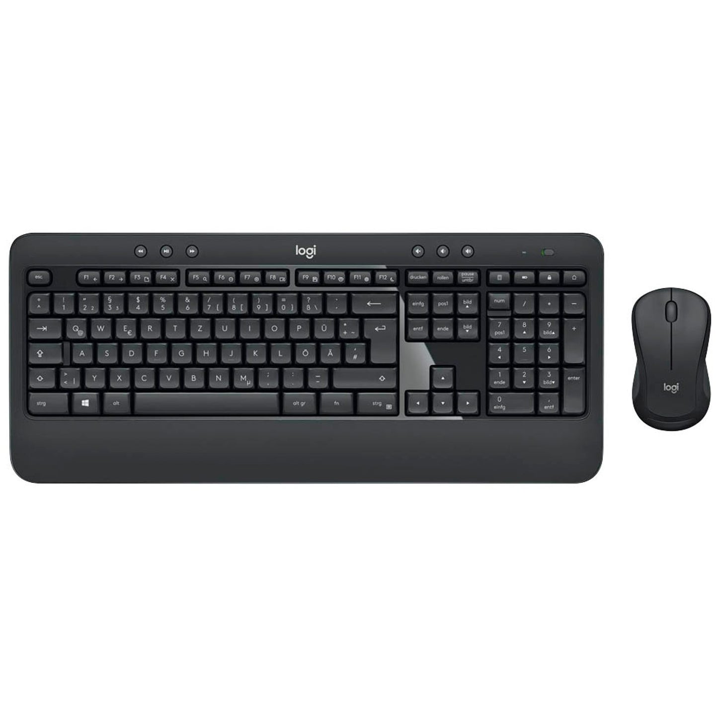 Logitech MK540 ADVANCED Tastatur-Maus-Set kabellos schwarz | 920-008675