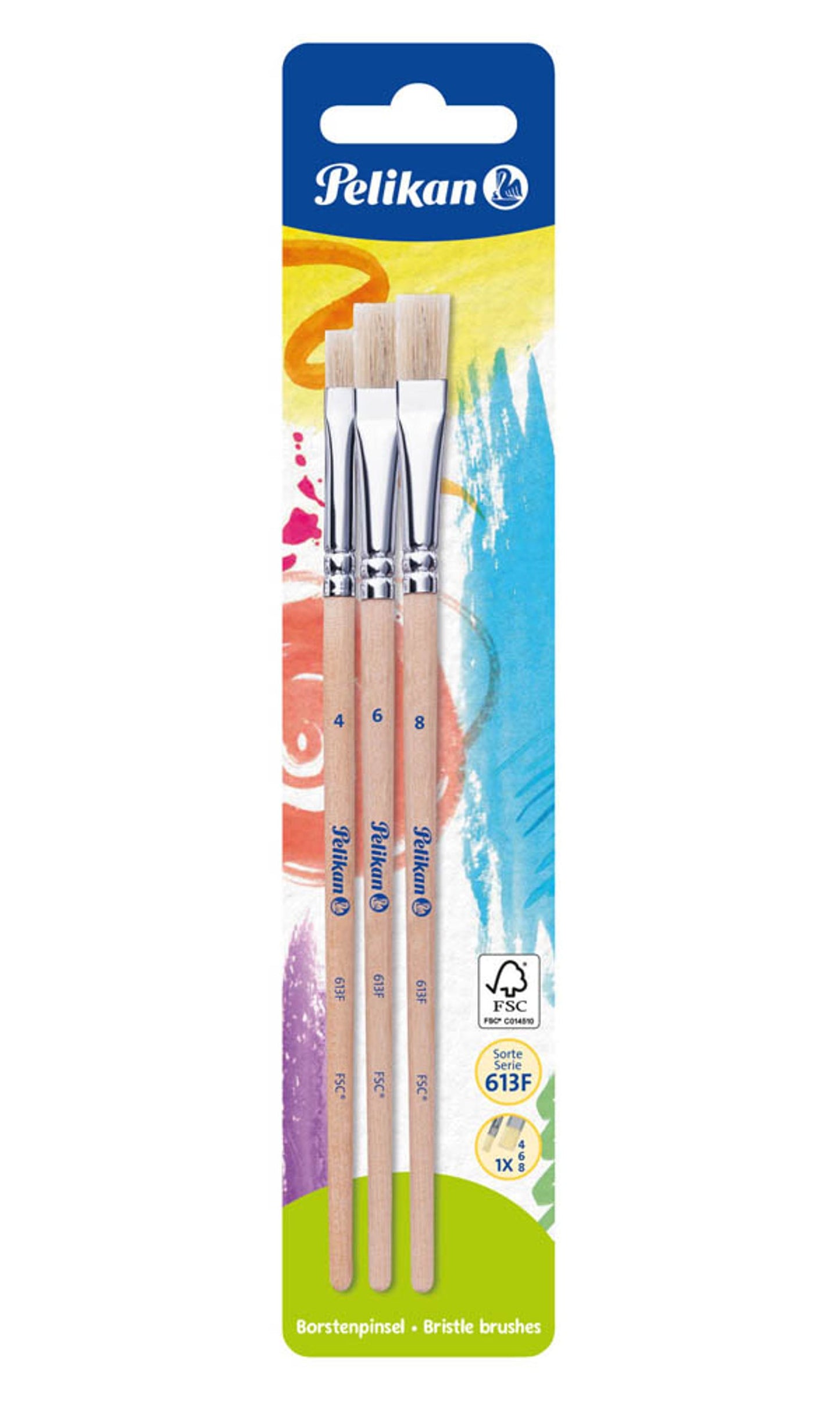 Pelikan 613F Pinsel-Set