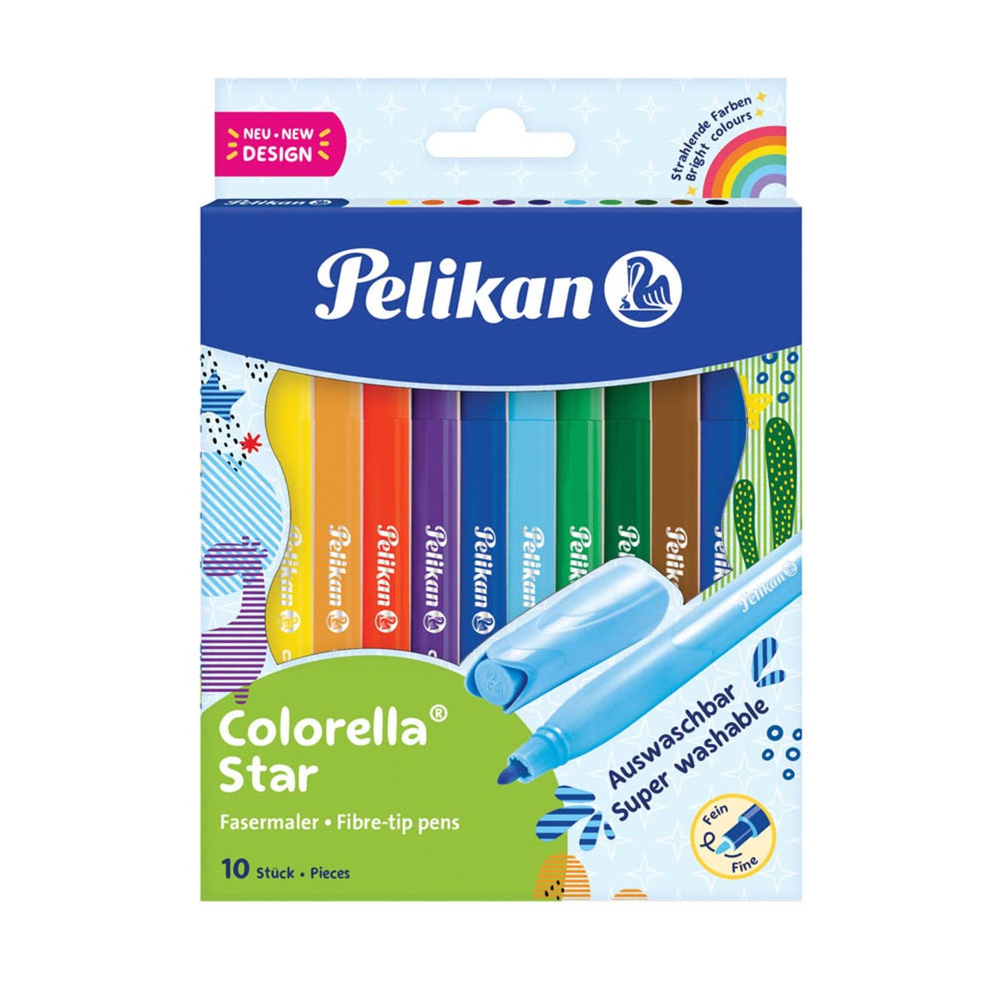 Pelikan Colorella Star C302 Filzstifte farbsortiert