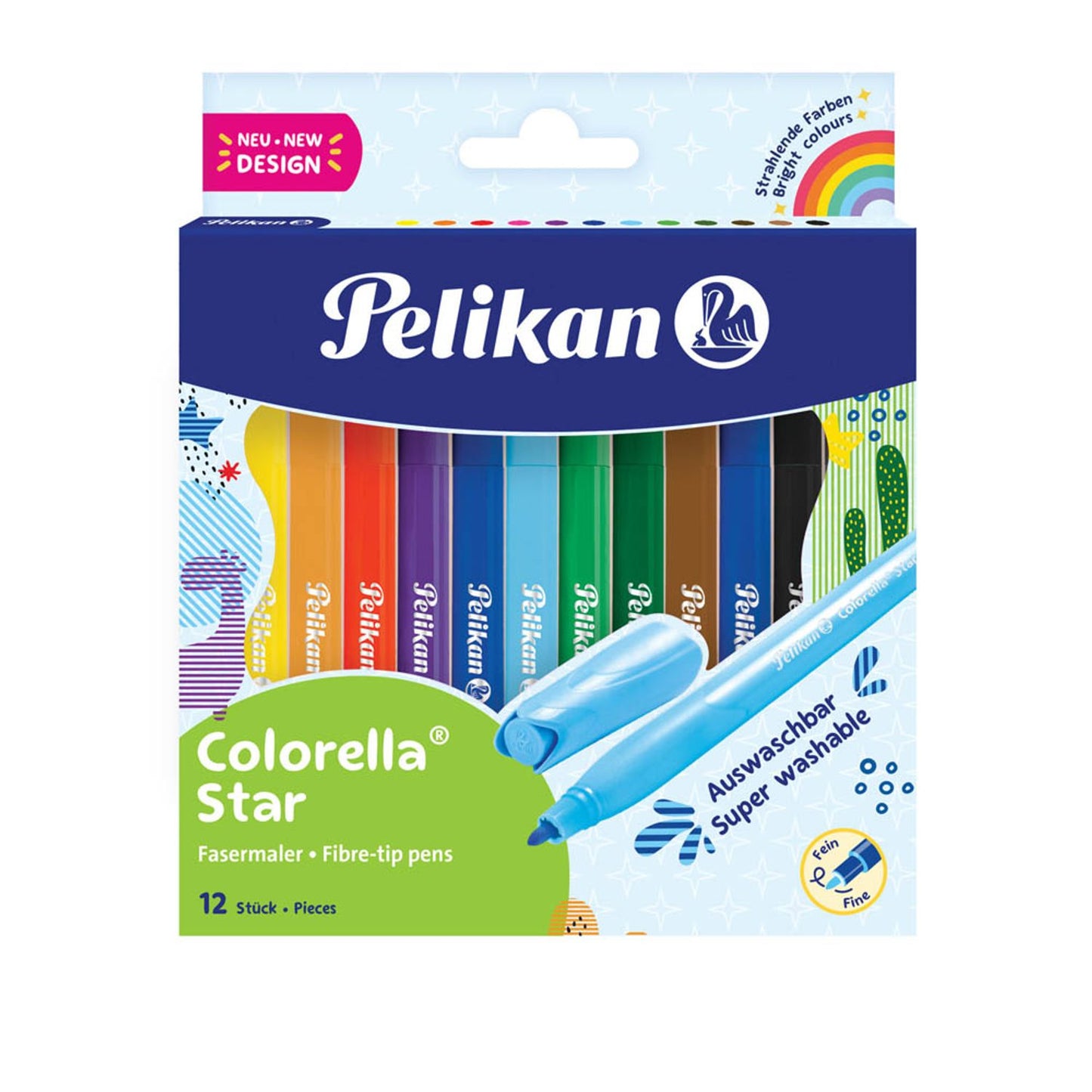 Pelikan Colorella Star C302 Filzstifte farbsortiert