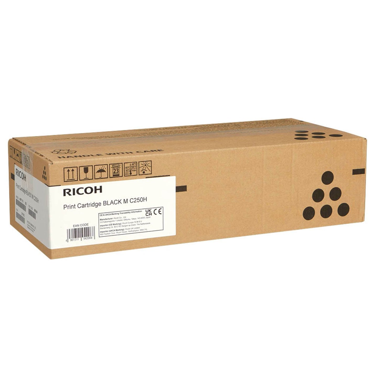 RICOH M C250H schwarz Toner | 408340