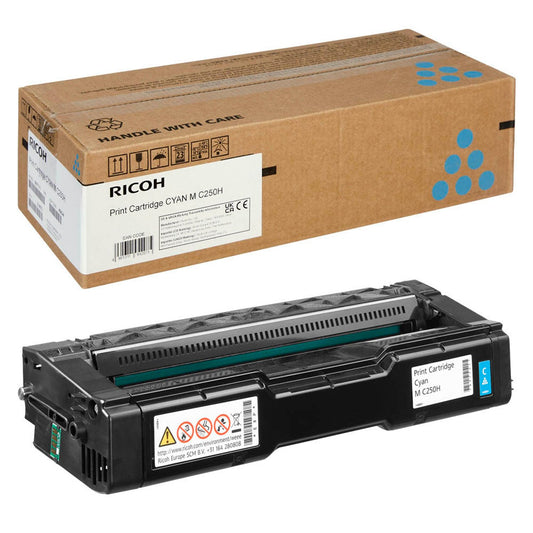 RICOH M C250H cyan Toner | 408341