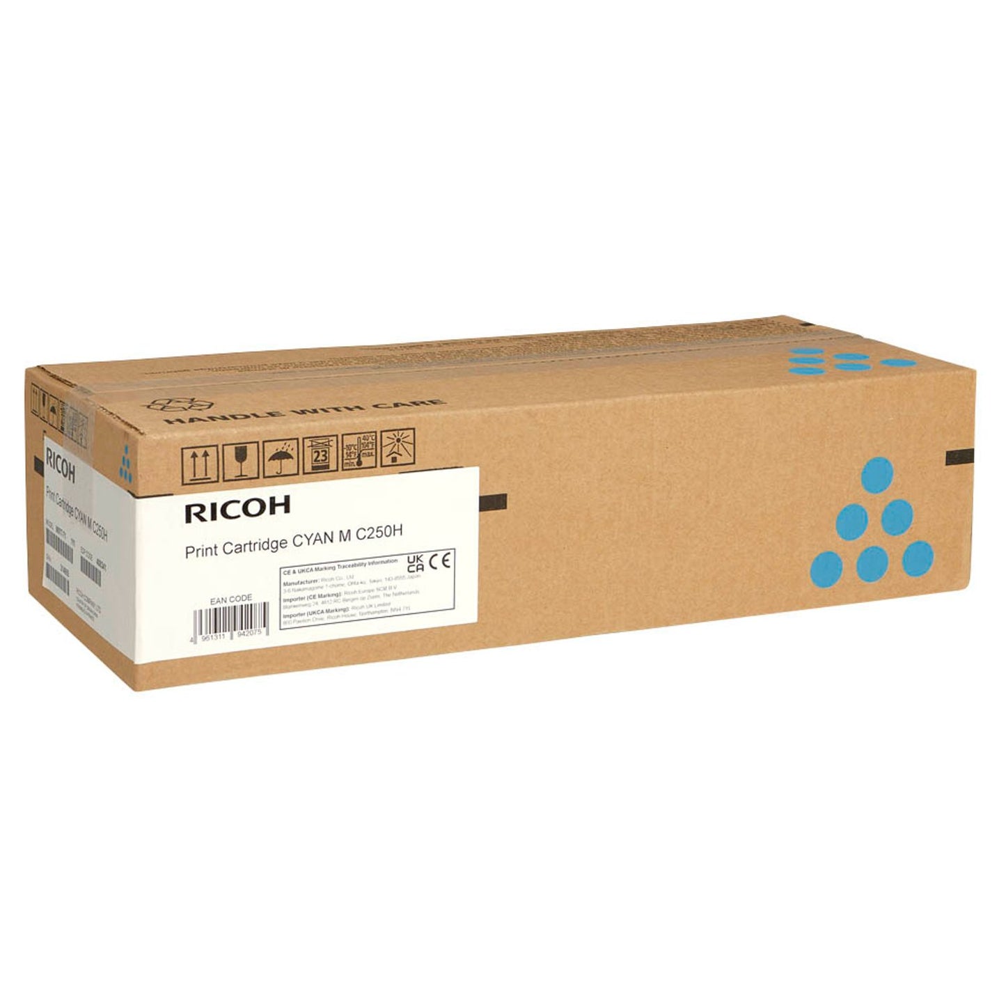 RICOH M C250H cyan Toner | 408341