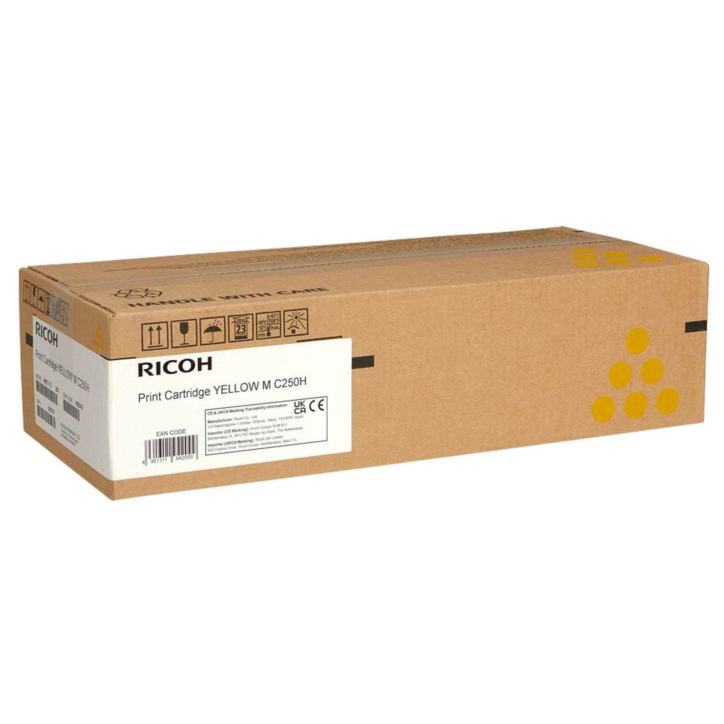 RICOH M C250H gelb Toner | 408343