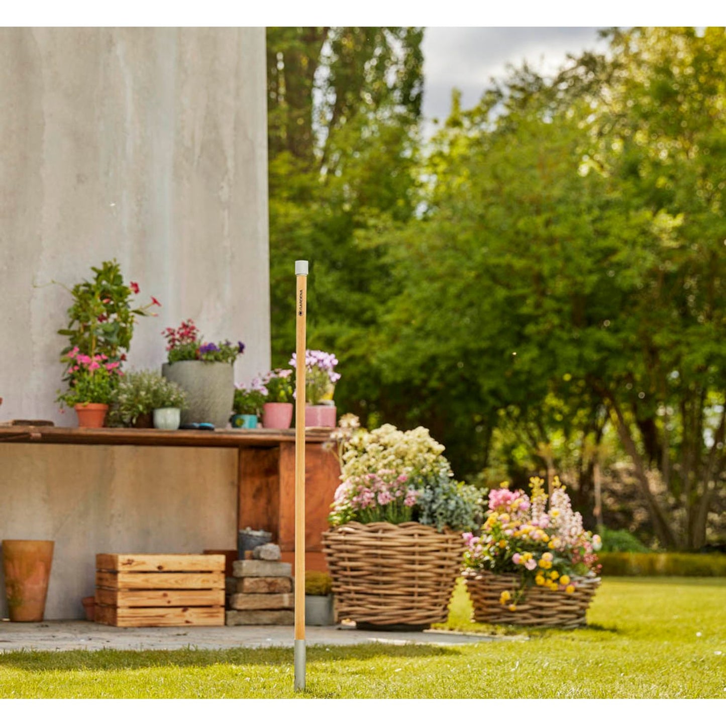 GARDENA Holz Besenstiel Click-Up System | 11300-20