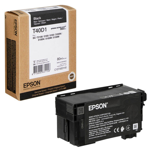 EPSON T40D140 BK schwarz Druckerpatrone | C13T40D140