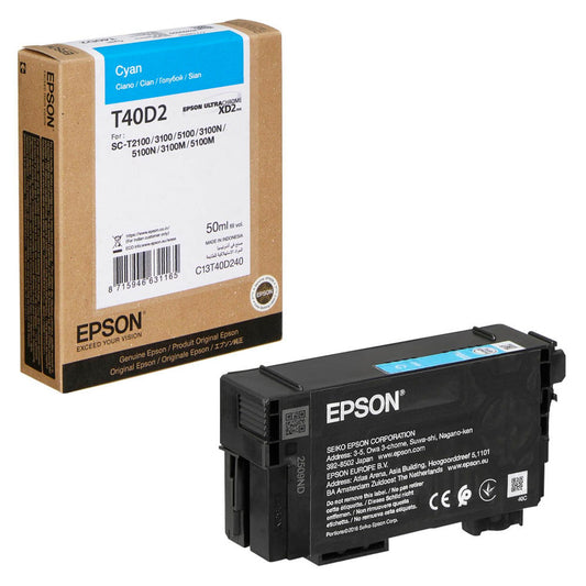 EPSON T40D240 C cyan Druckerpatrone | C13T40D240