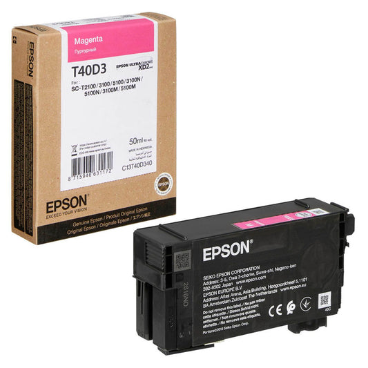 EPSON T40D340 M magenta Druckerpatrone | C13T40D34N