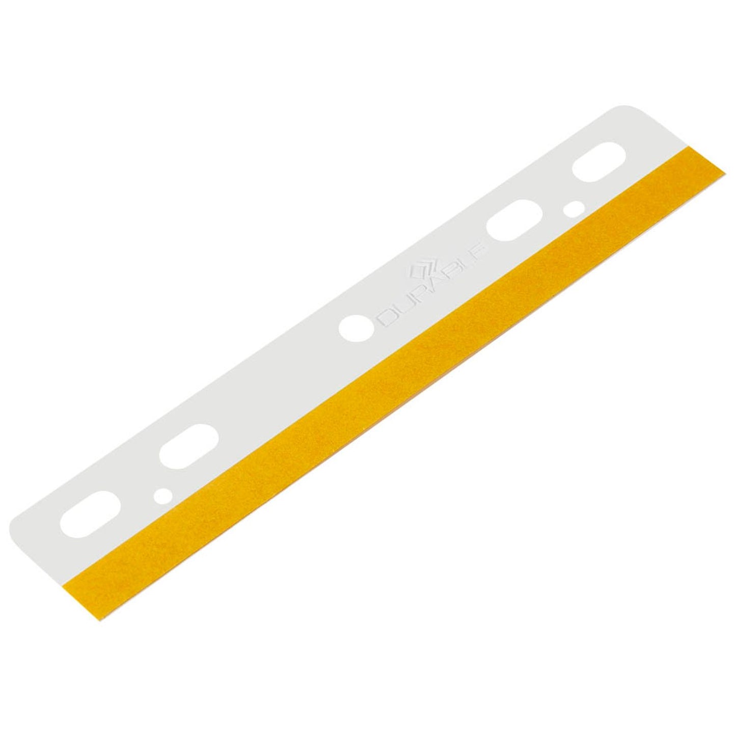 DURABLE Heftstreifen, selbstklebend FILEFIX transparent Kunststoff | 806219 | 1 Pack = 25 St.