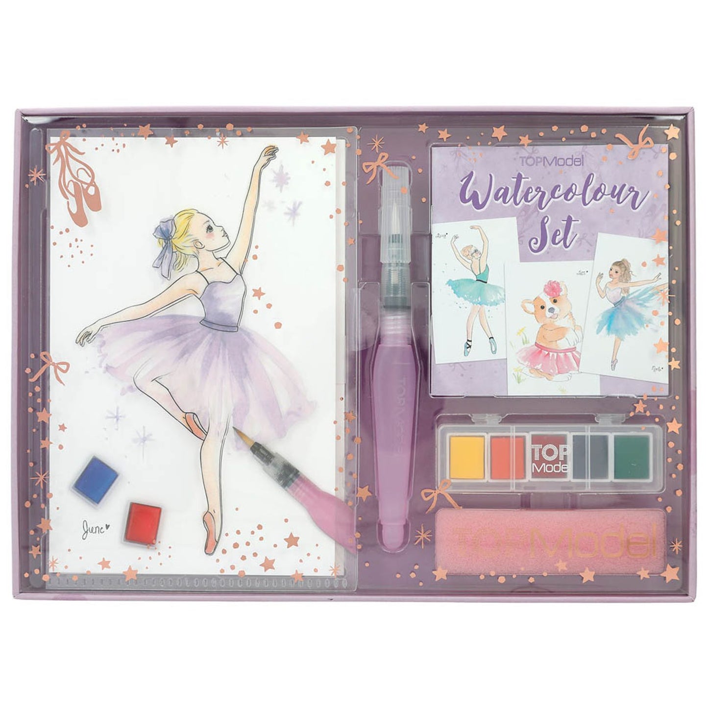 DEPESCHE TOPModel Ballet Wassermalset 5 Farben | 12248