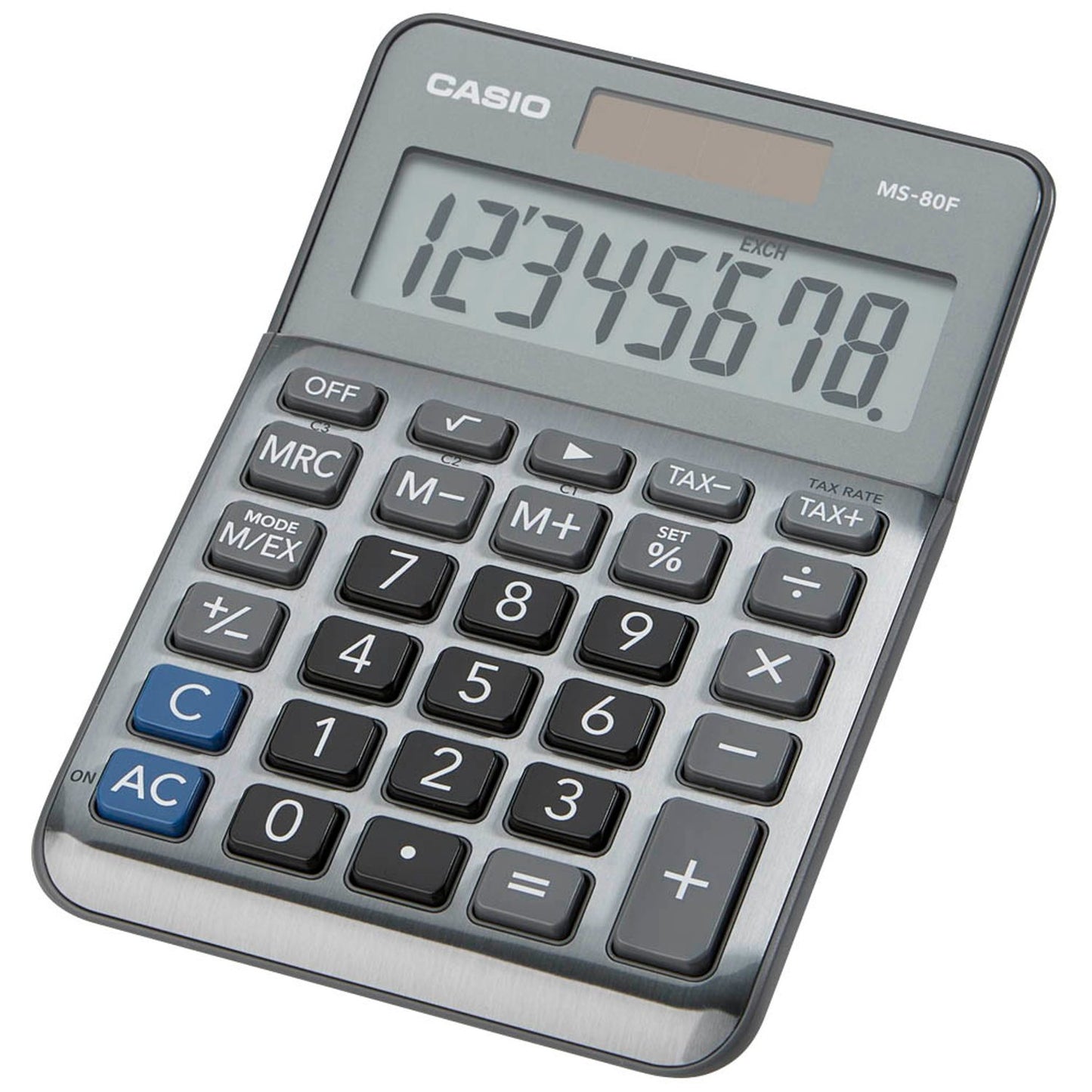 CASIO Tischrechner grau | MS-80F