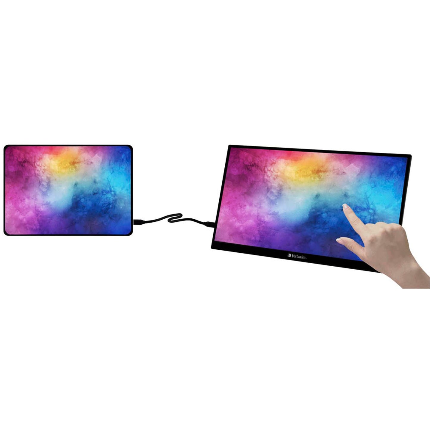 verbatim Portable PMT-14 Monitor 36,0 cm (14,0 Zoll) schwarz | 49591