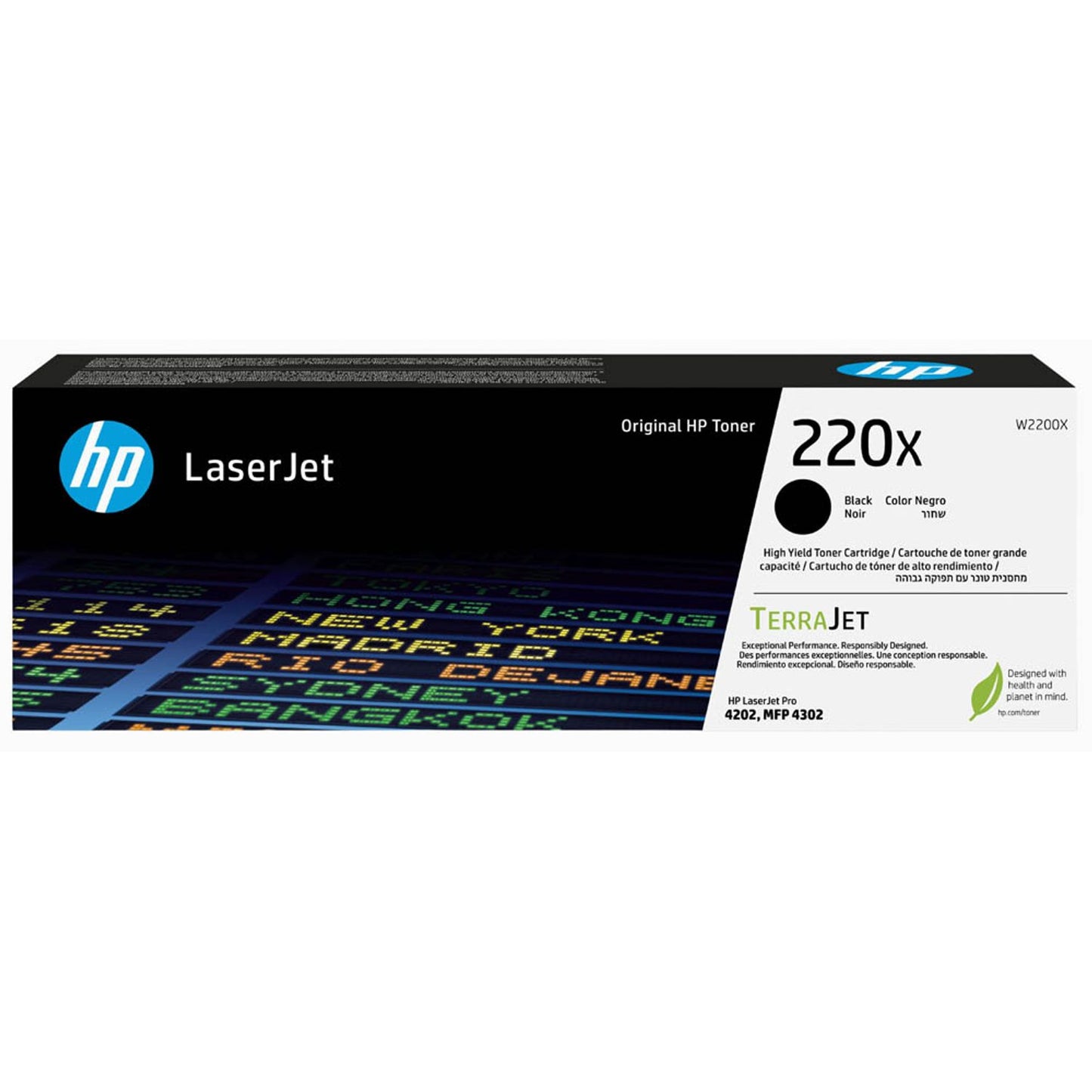 HP 220X () schwarz Tonerkartusche | W2200X