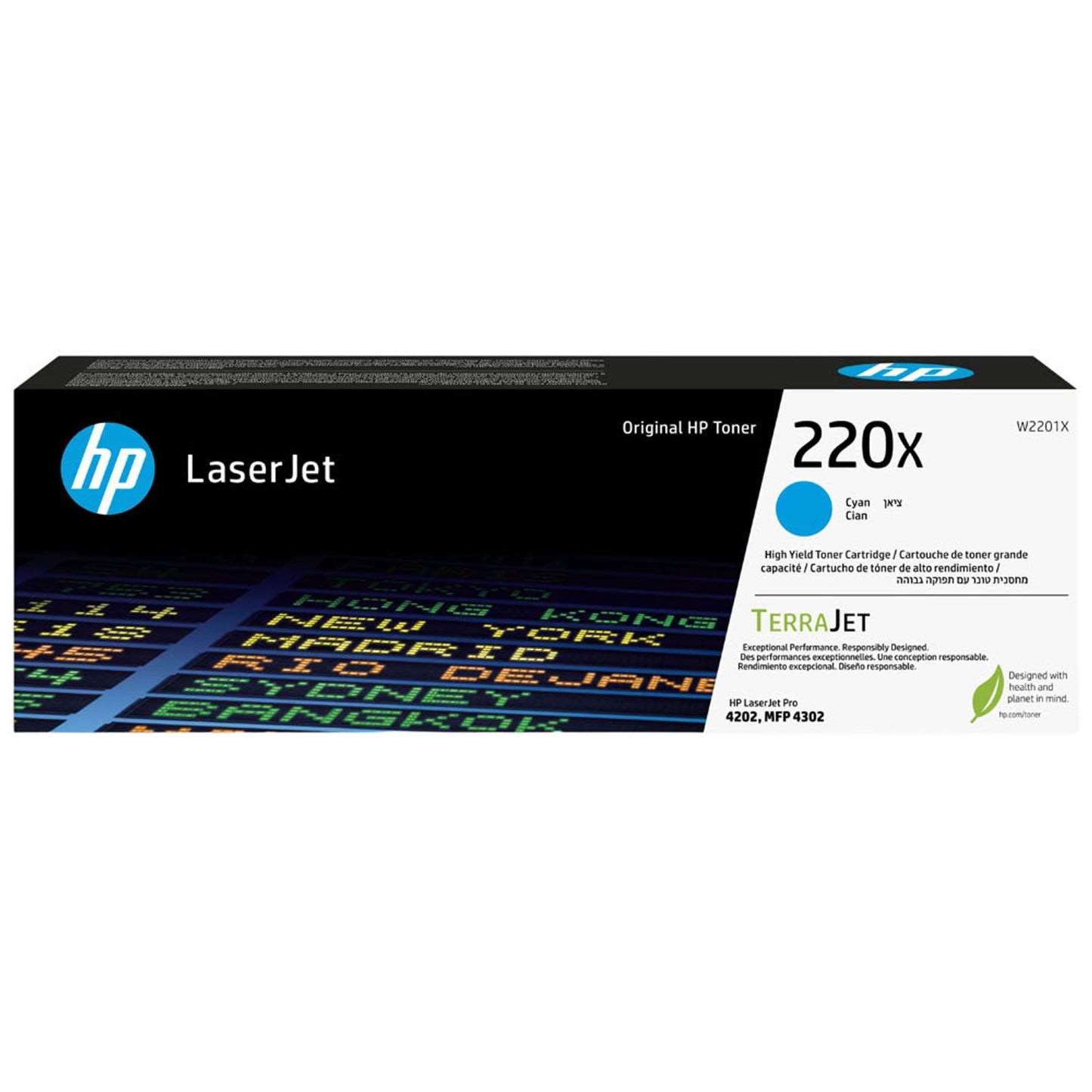 HP 220X () cyan Tonerkartusche | W2201X