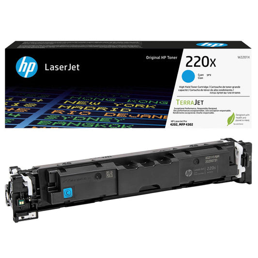 HP 220X () cyan Tonerkartusche | W2201X