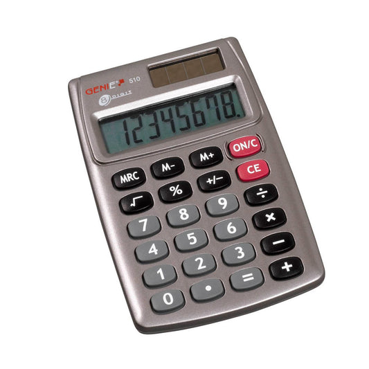 GENIE 510 Taschenrechner silber | 10274
