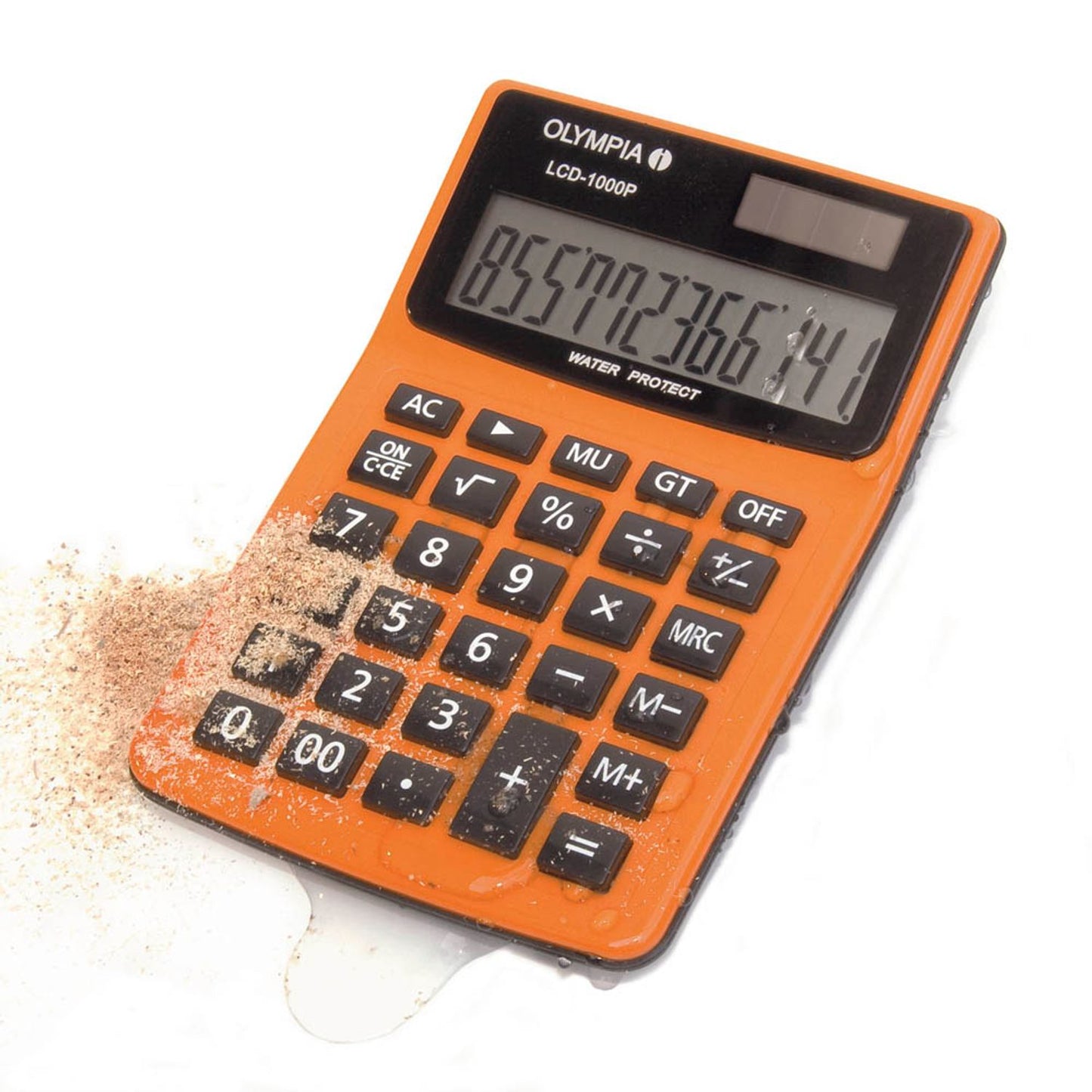 OLYMPIA LCD-1000P Tischrechner orange | 4685