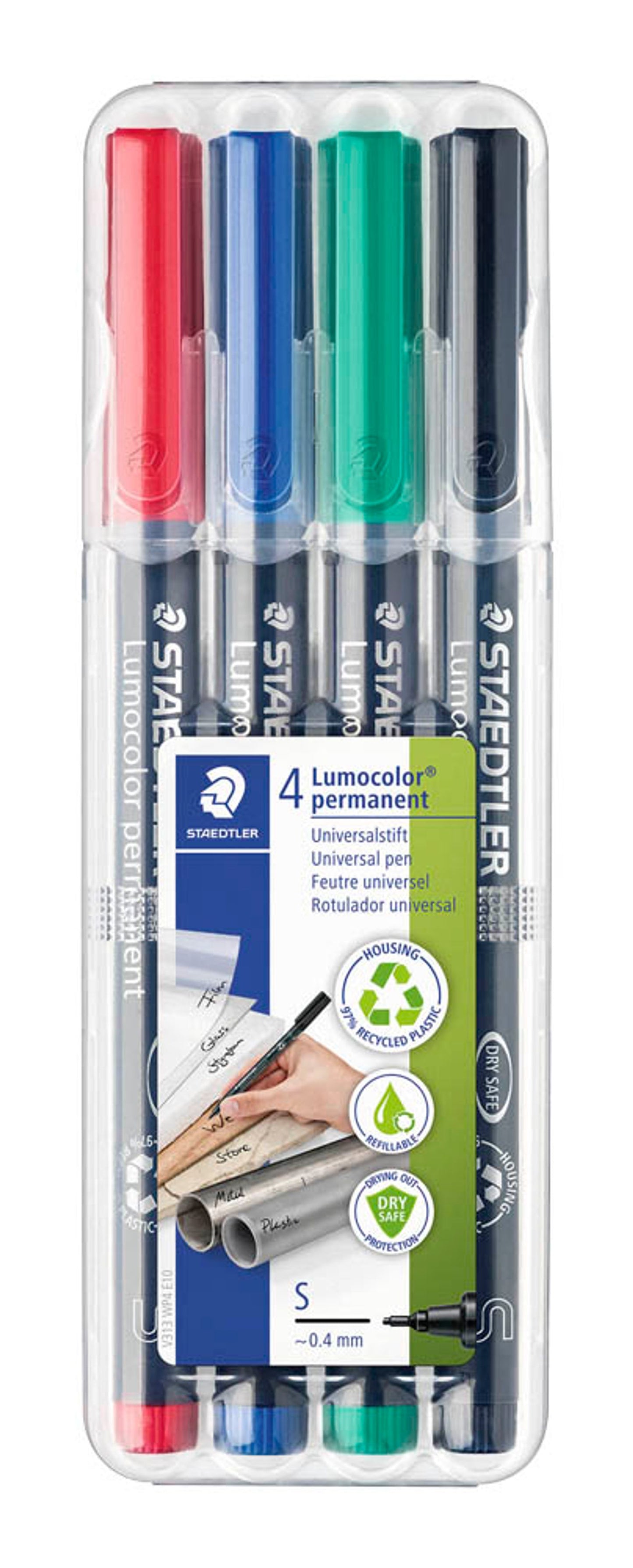 STAEDTLER Lumocolor Folienstifte 0,4 mm permanent