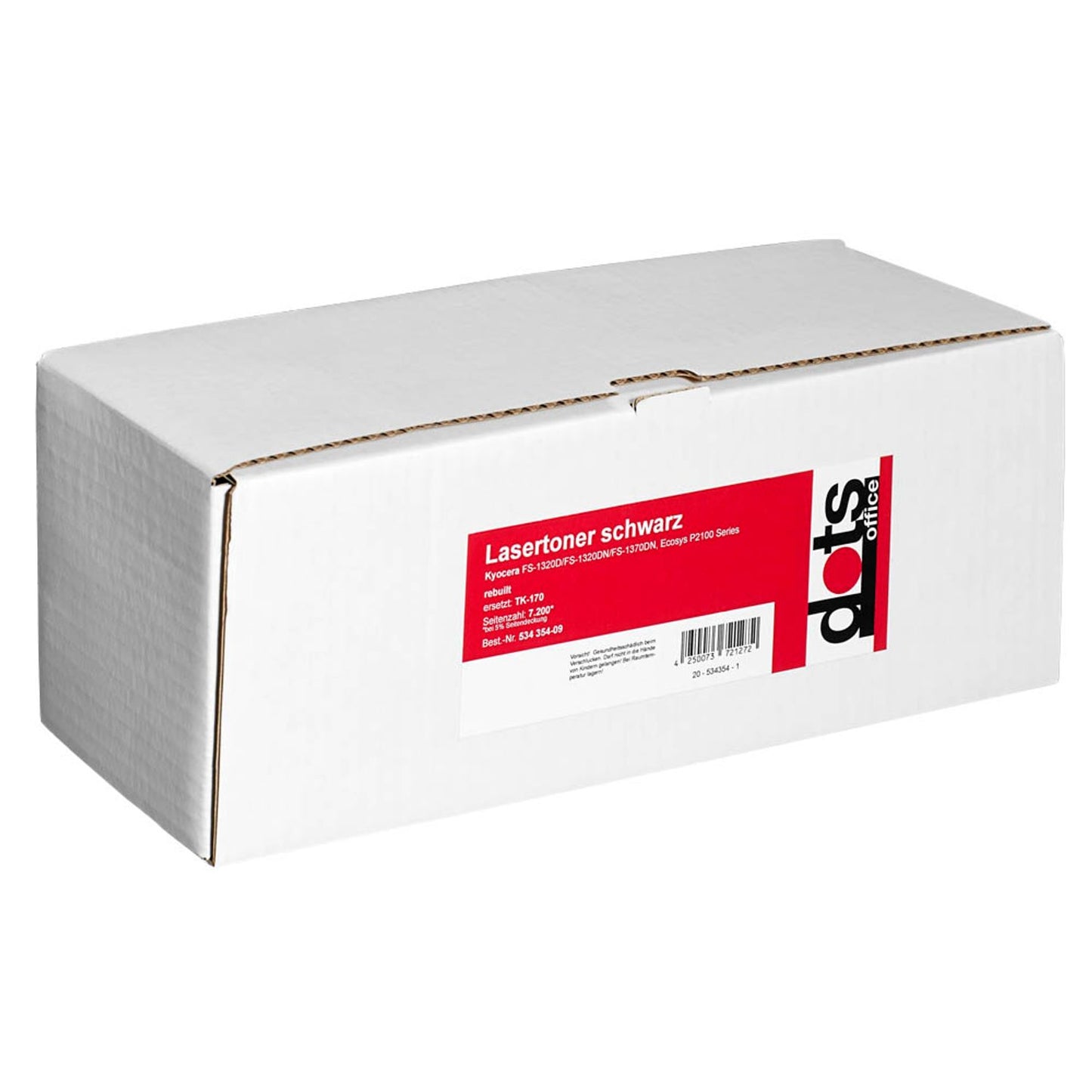 dots schwarz Toner kompatibel zu KYOCERA TK-170 | 2881,0000-DOTS
