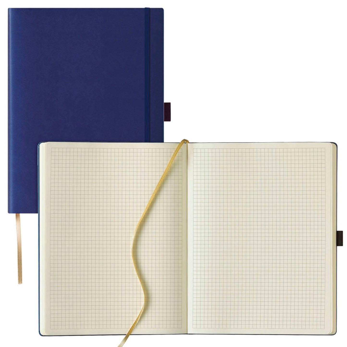 Lediberg Notizbuch Tucson ca. DIN A4 kariert, Hardcover 240 Seiten