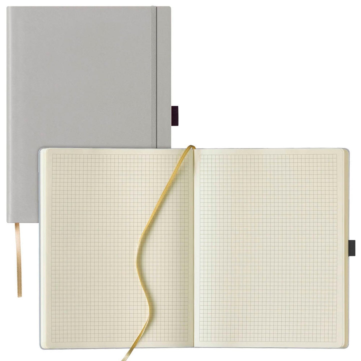 Lediberg Notizbuch Tucson ca. DIN A4 kariert, Hardcover 240 Seiten