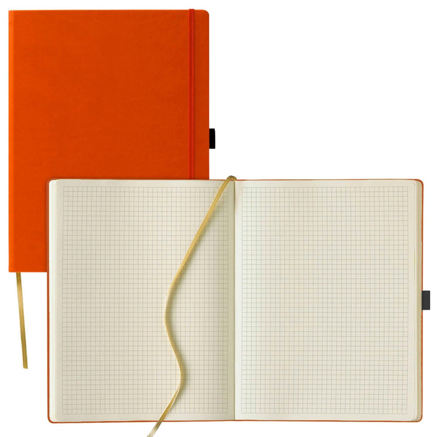 Lediberg Notizbuch Tucson ca. DIN A4 kariert, Hardcover 240 Seiten