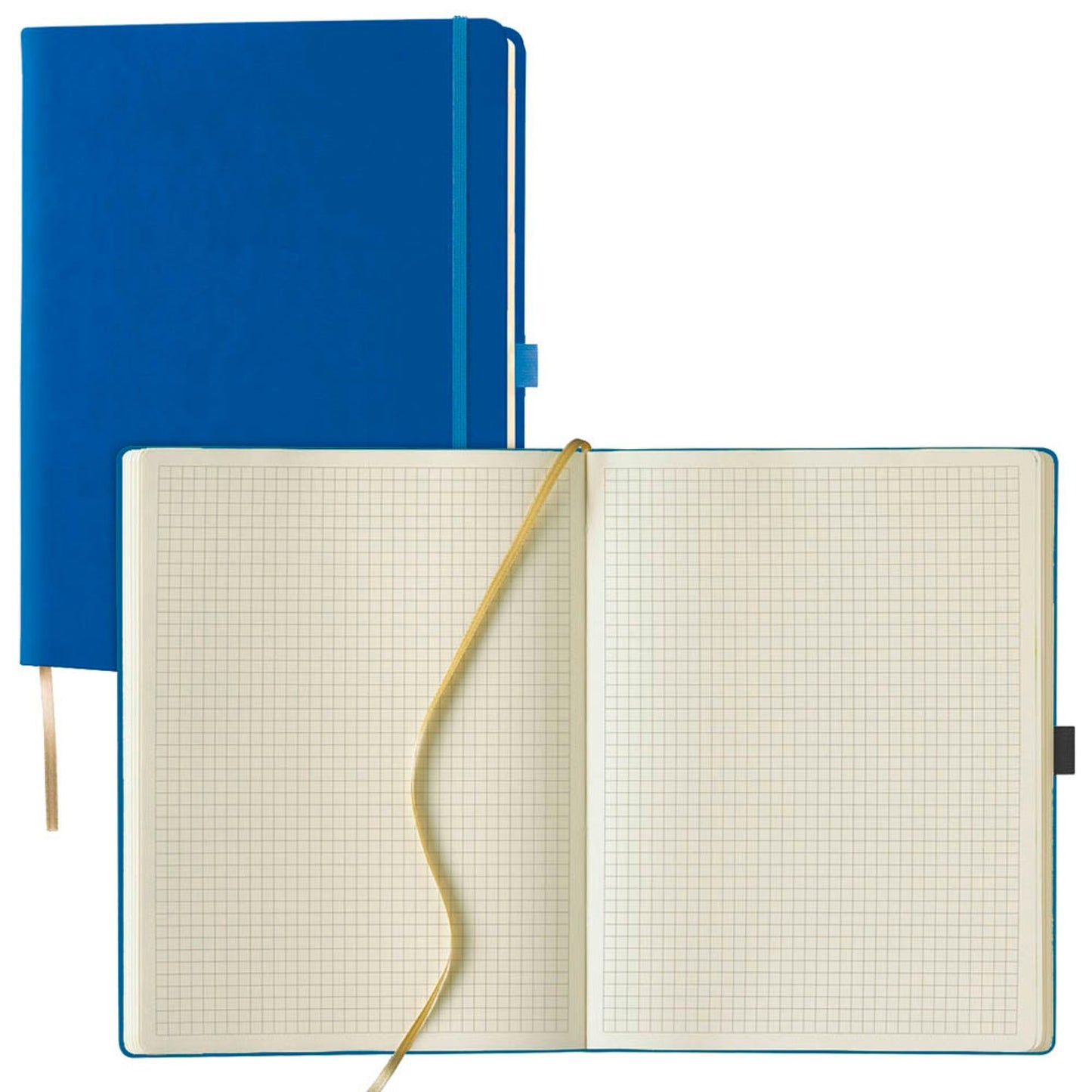 Lediberg Notizbuch Tucson ca. DIN A4 kariert, Hardcover 240 Seiten