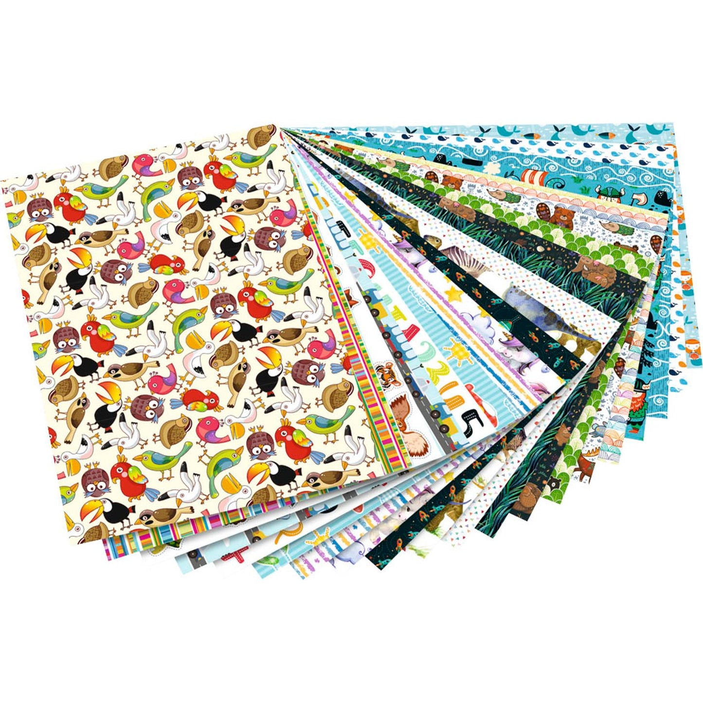 folia Motivblock Kids farbsortiert 270 g/qm | 48949 | 1 Pack = 20 St.