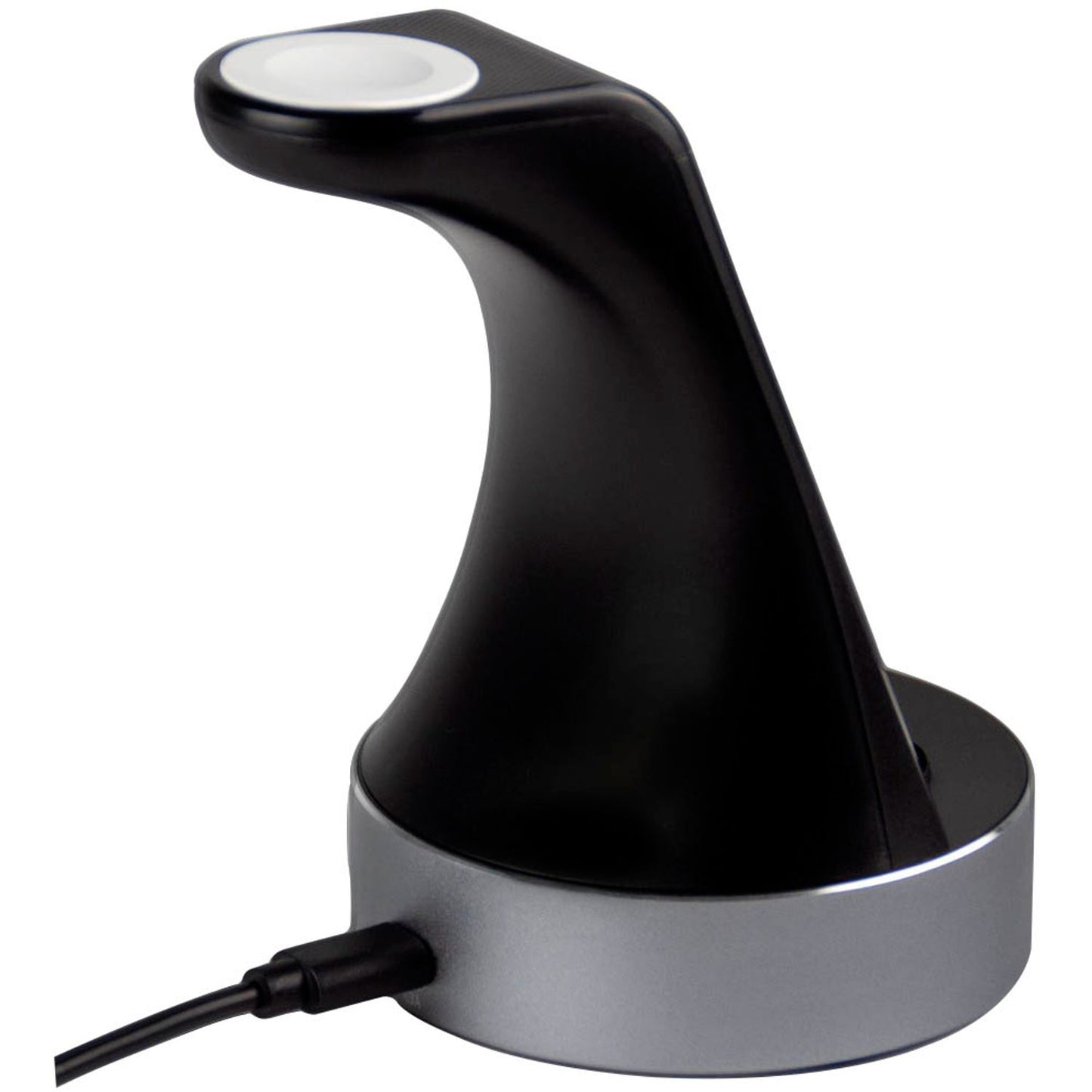 verbatim WCS-01 2in1 Induktive Ladestation schwarz, silber, Kabellänge: 1,5 m, 15 Watt | 49555