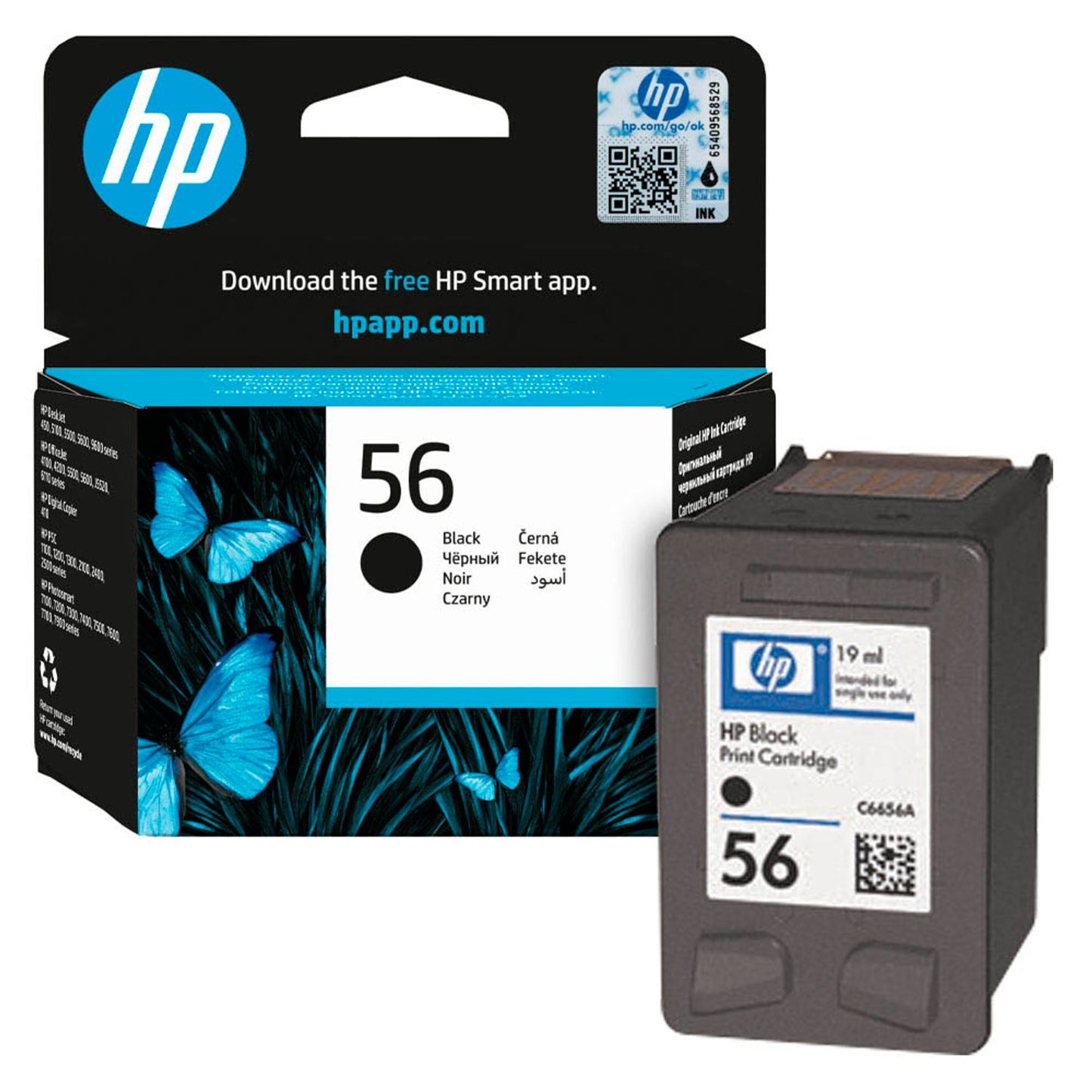 HP 56 () schwarz Druckerpatrone | C6656AE