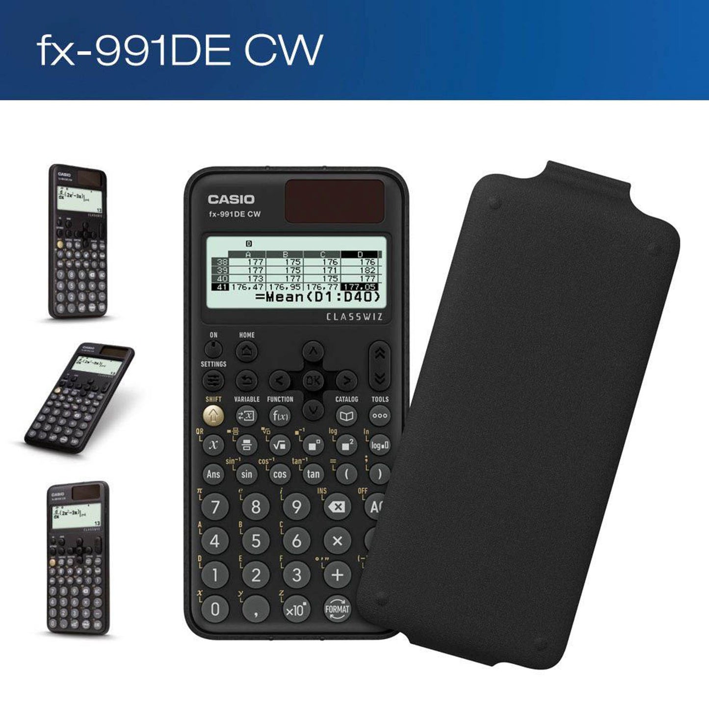 CASIO Wissenschaftlicher Taschenrechner schwarz | FX-991DE CW
