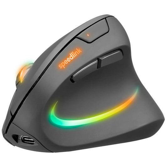 speedlink PIAVO PRO Maus ergonomisch kabellos schwarz | SL-630026-BK