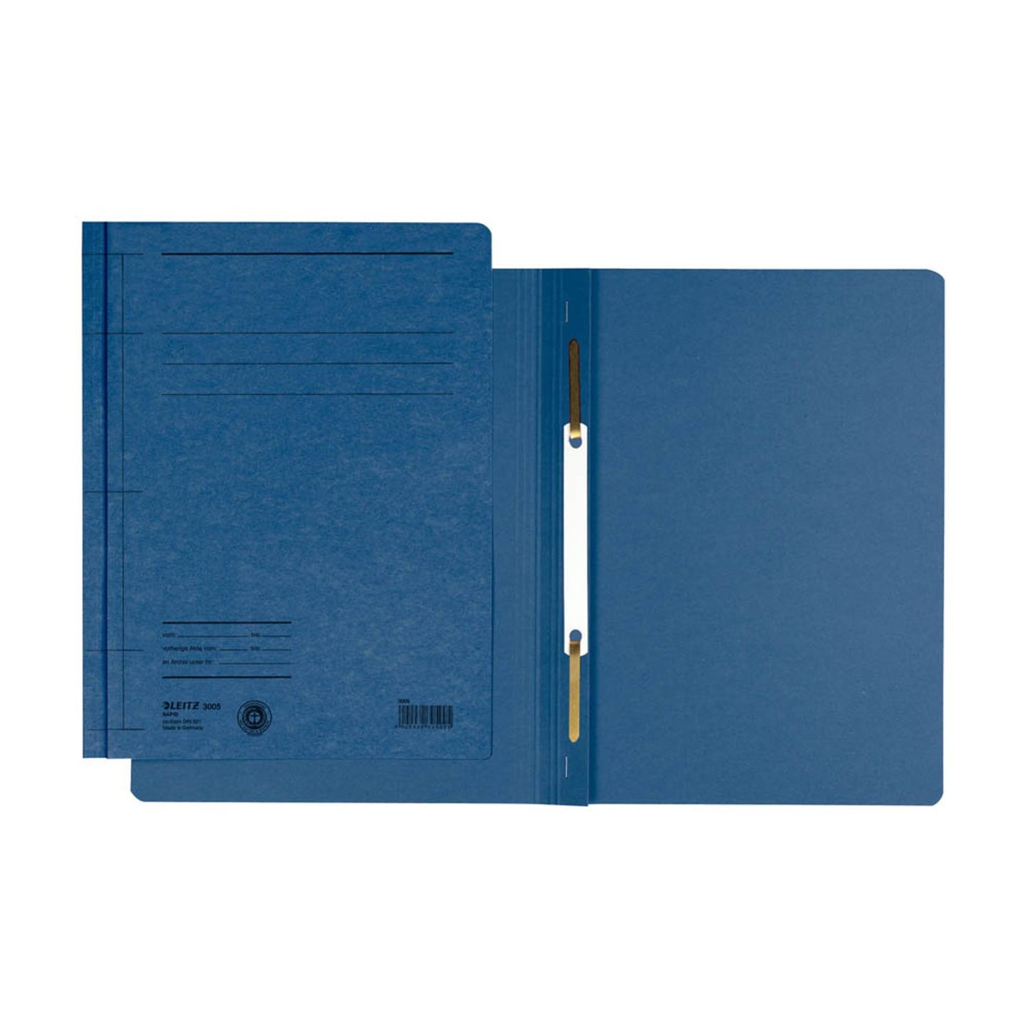 LEITZ Schnellhefter Rapid 3005 Karton blau DIN A5 | 30050035