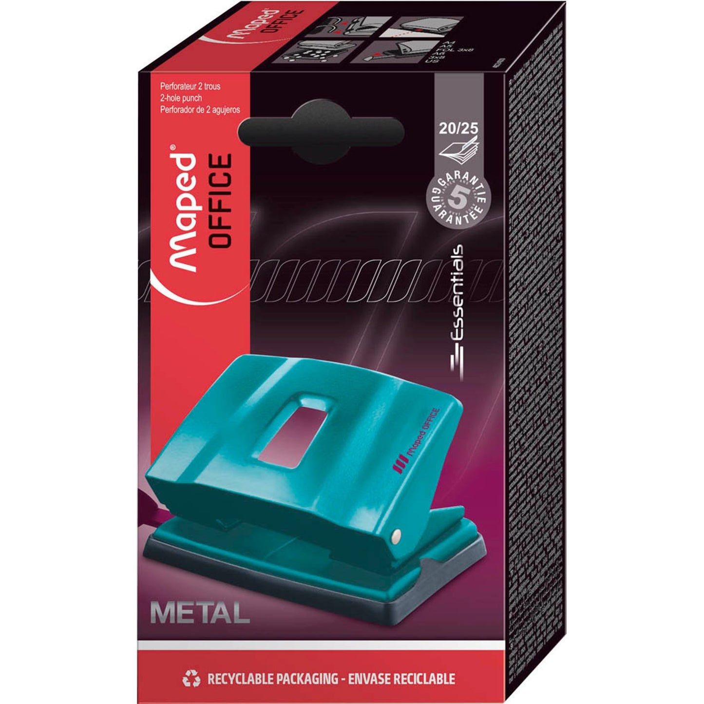 maped Locher Essentials Deco türkis | 402400