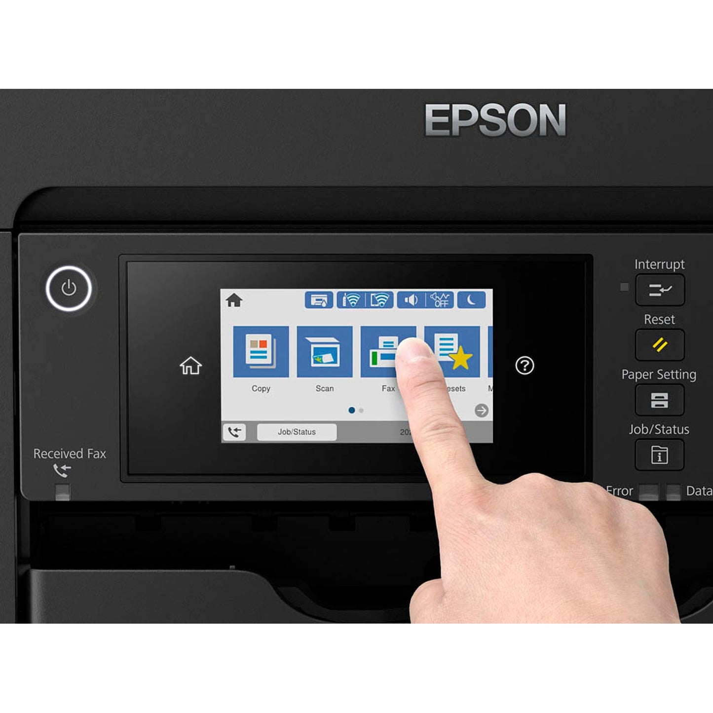 EPSON WorkForce WF-7840DTWF 4 in 1 Tintenstrahl-Multifunktionsdrucker schwarz | C11CH67402
