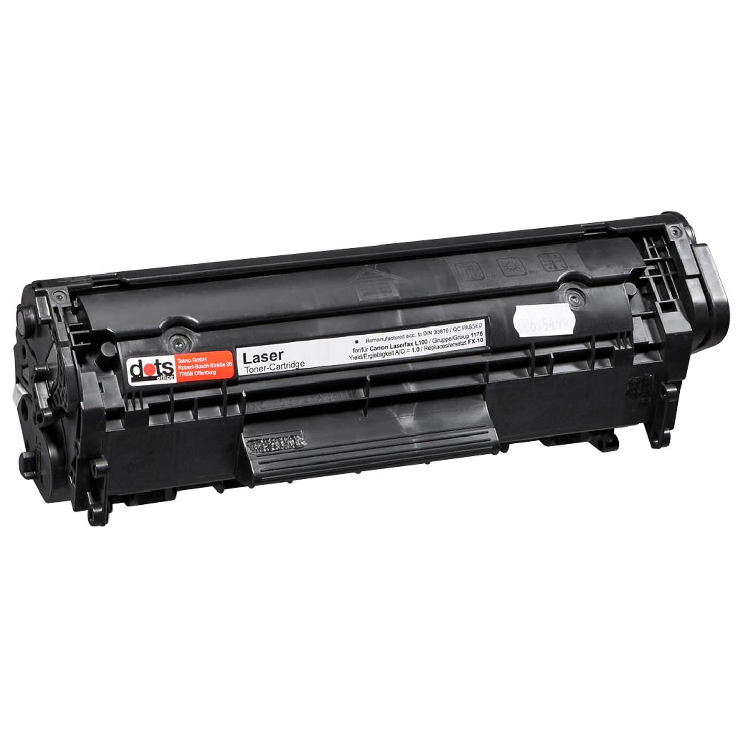 dots schwarz Toner kompatibel zu Canon FX-10 | 1176,0000-DOTS