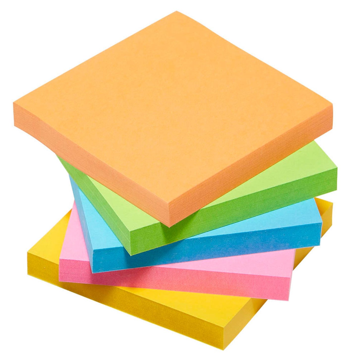 Post-it® Boost Haftnotizen extrastark farbsortiert, 5 Blöcke | 7100258933 | 1 Pack = 5 Blöcke