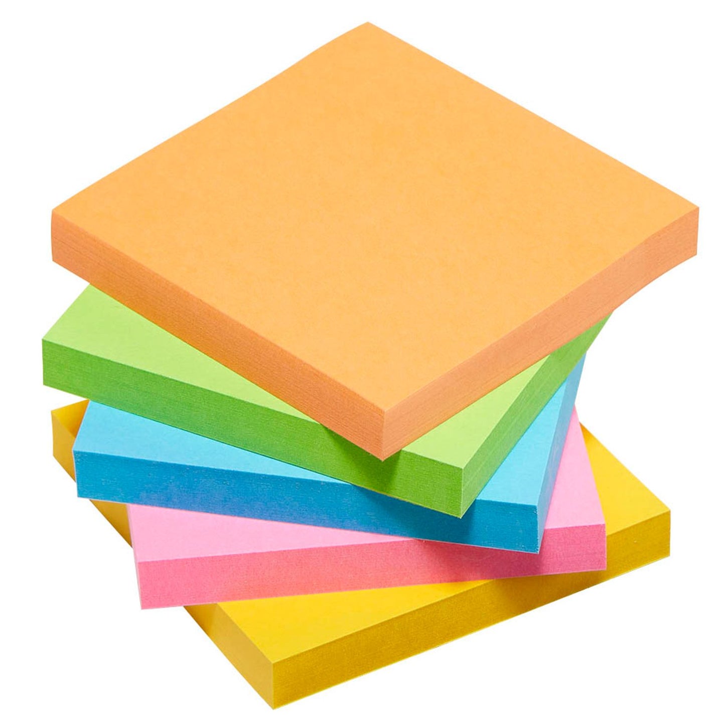 Post-it® Boost Haftnotizen extrastark farbsortiert, 5 Blöcke | 7100258933 | 1 Pack = 5 Blöcke