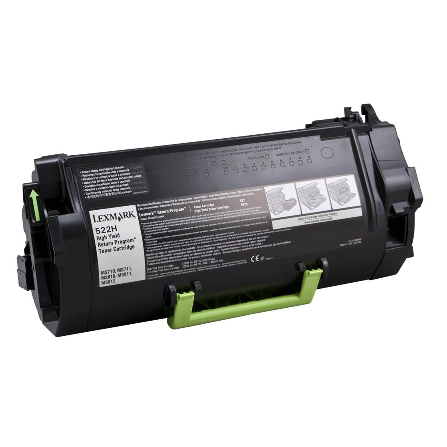 Lexmark schwarz Toner | 52D2H00