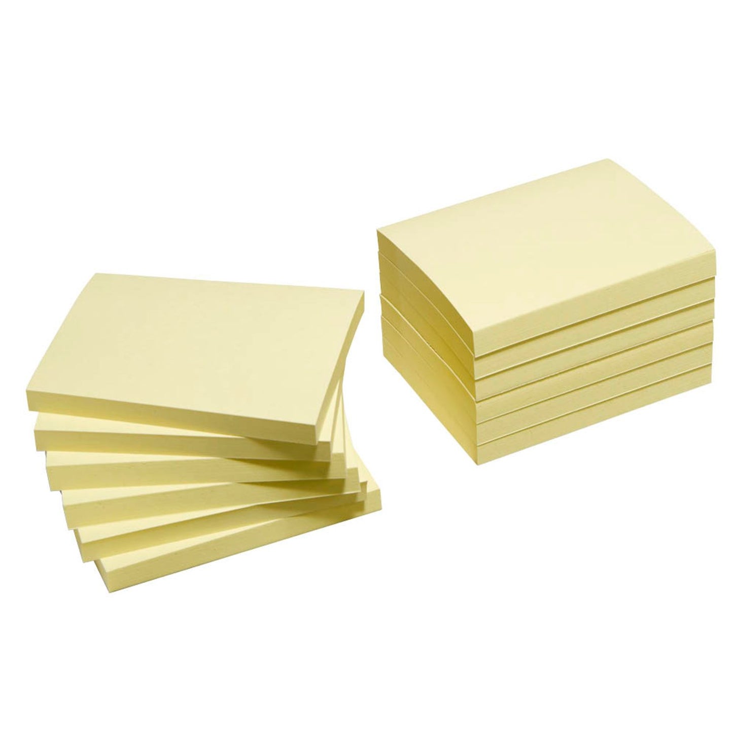 Post-it® Haftnotizen 657 gelb, 12 Blöcke | 7100290168 | 1 Pack = 12 Blöcke