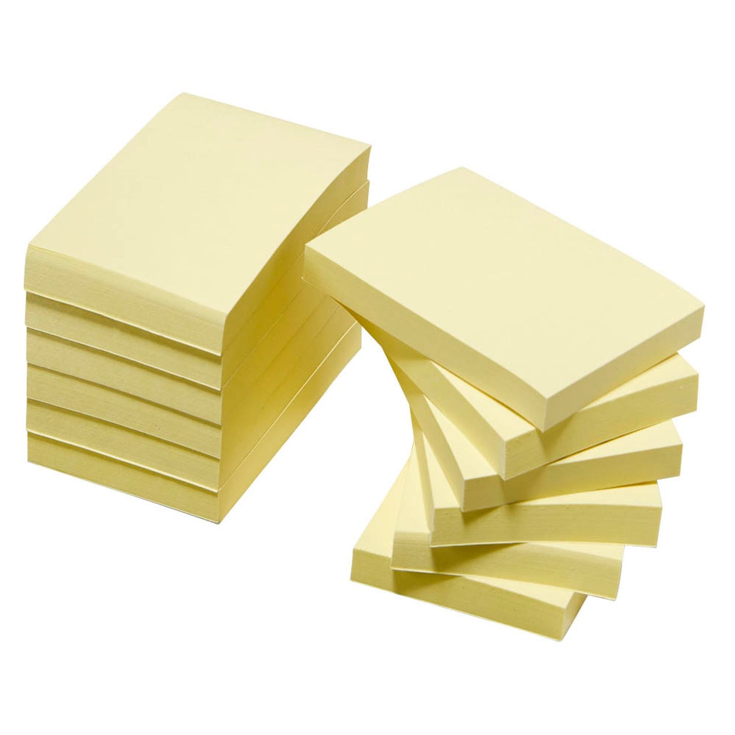 Post-it® Haftnotizen 656 gelb, 12 Blöcke | 7100290170 | 1 Pack = 12 Blöcke