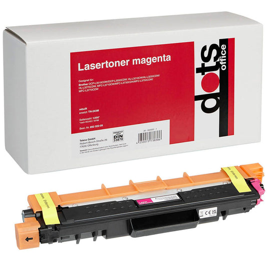 dots magenta Toner kompatibel zu brother TN243M | 1268,0006-DOTS