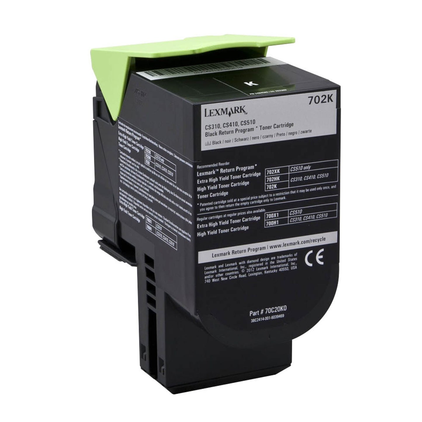 Lexmark schwarz Toner | 70C20K0