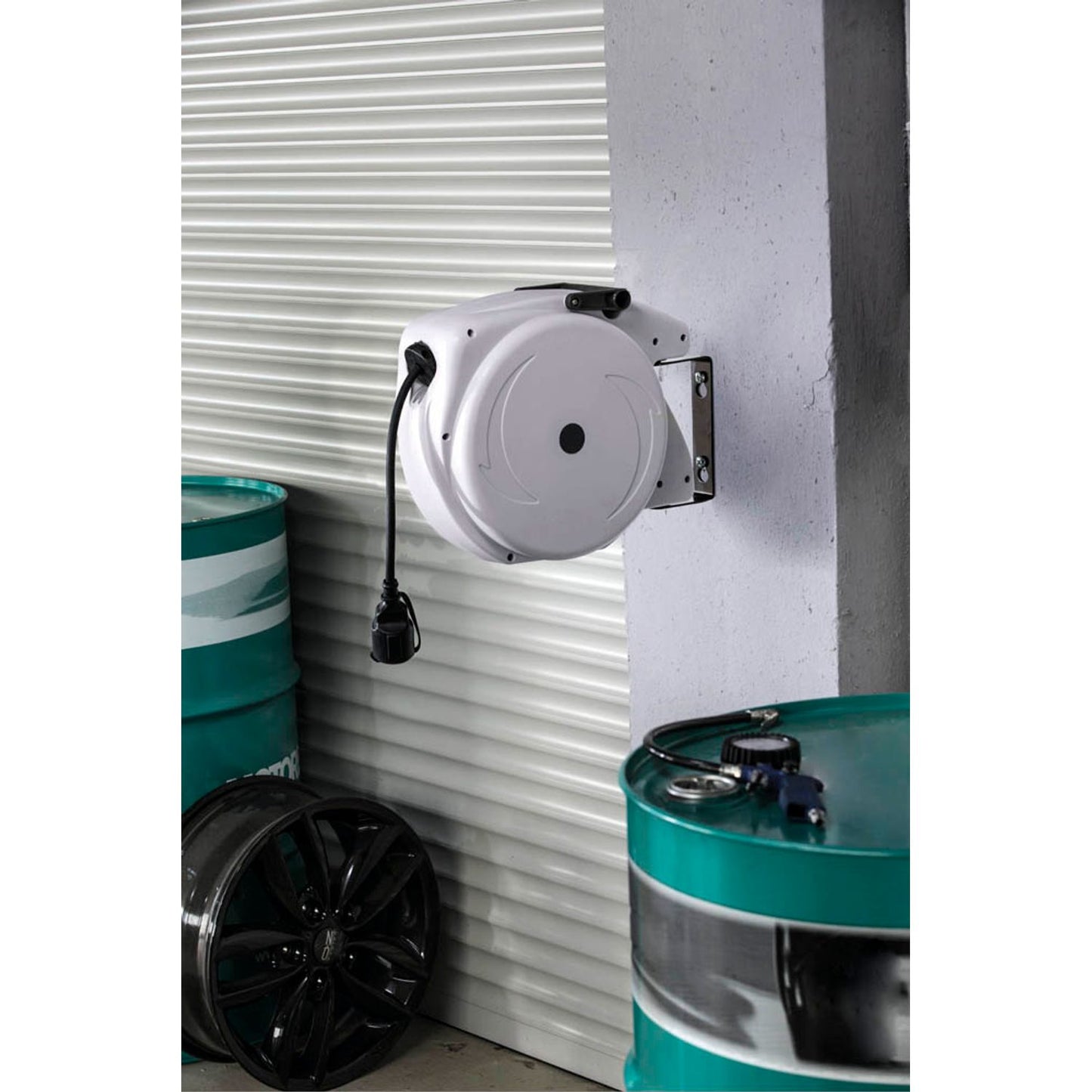 as-Schwabe Automatische automatische Kabeltrommel Wandmontage 10,0 m | 12646
