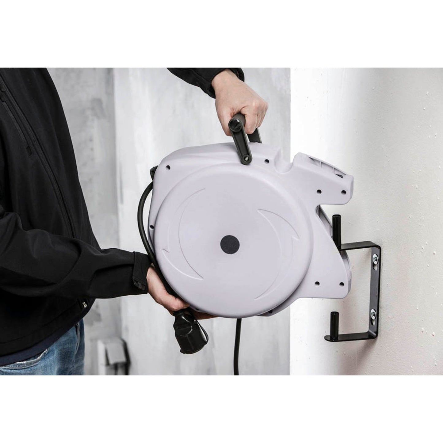 as-Schwabe Automatische automatische Kabeltrommel Wandmontage 10,0 m | 12646