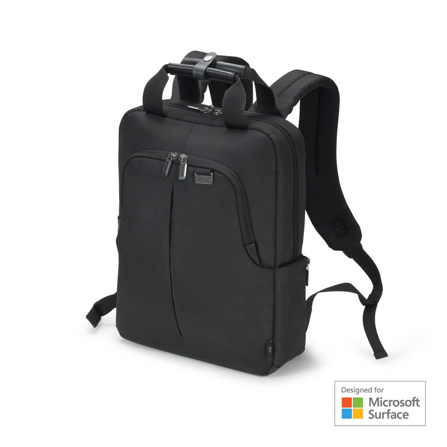 DICOTA Laptop-Rucksack Eco Slim PRO für Microsoft Surface Kunstfaser schwarz bis 38,1 cm (15 Zoll) | D31820-DFS